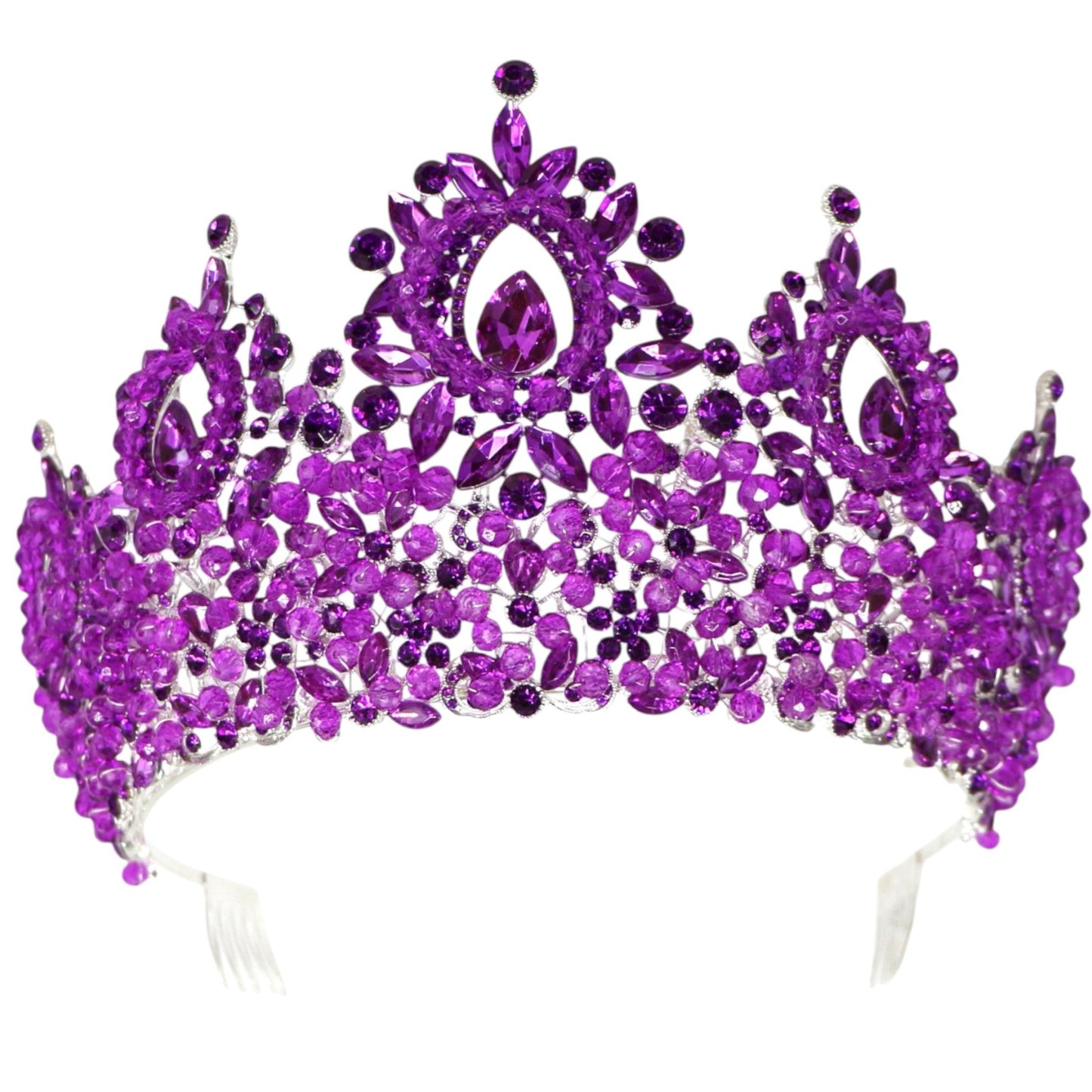 Crystal Tiara Crown HT0962 (1PC)