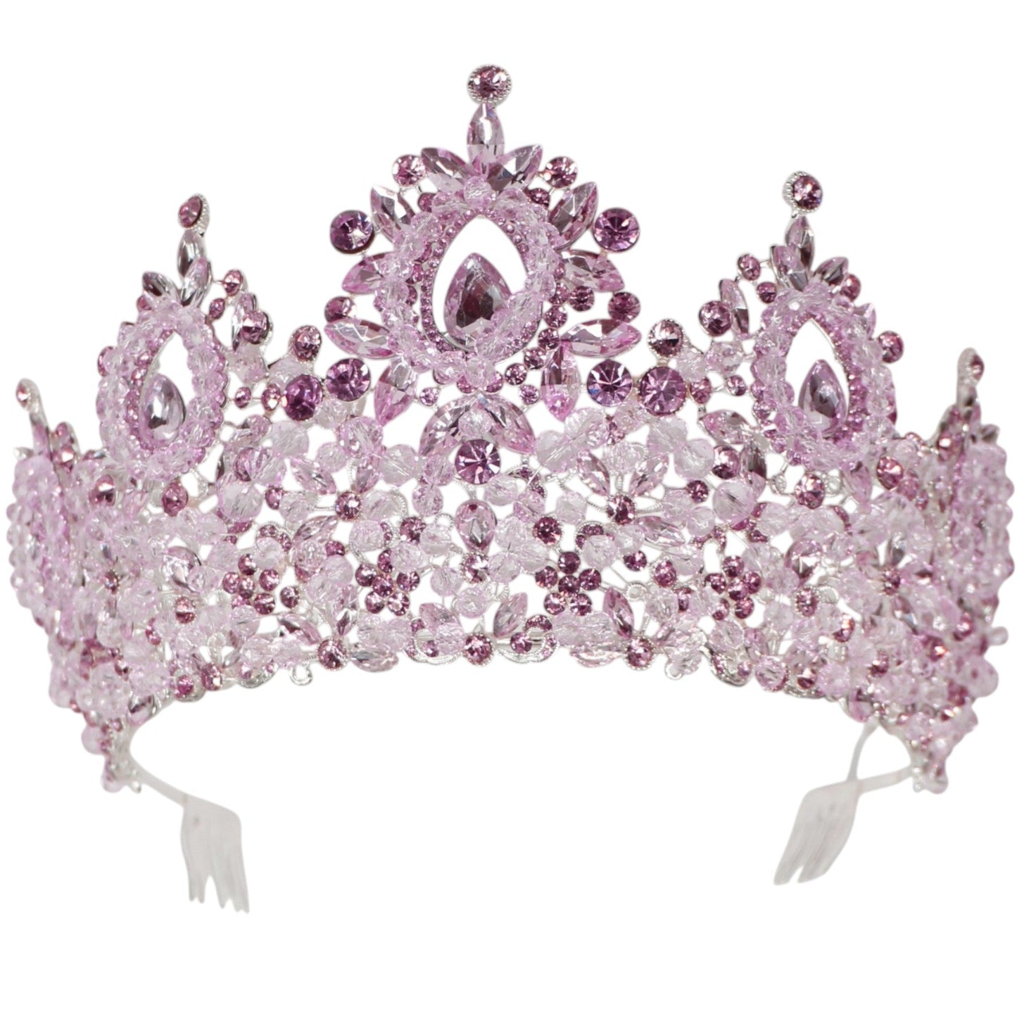 Crystal Tiara Crown HT0962. (1PC)