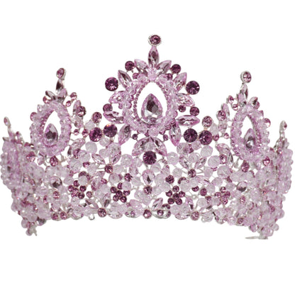 Crystal Tiara Crown HT0962. (1PC)