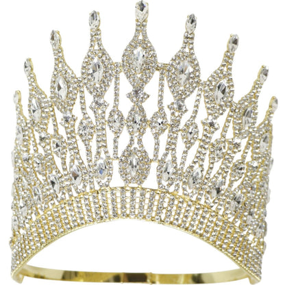 Crystal Tiara Crown HT0956 (1PC)