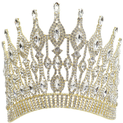 Crystal Tiara Crown HT0956. (1PC)