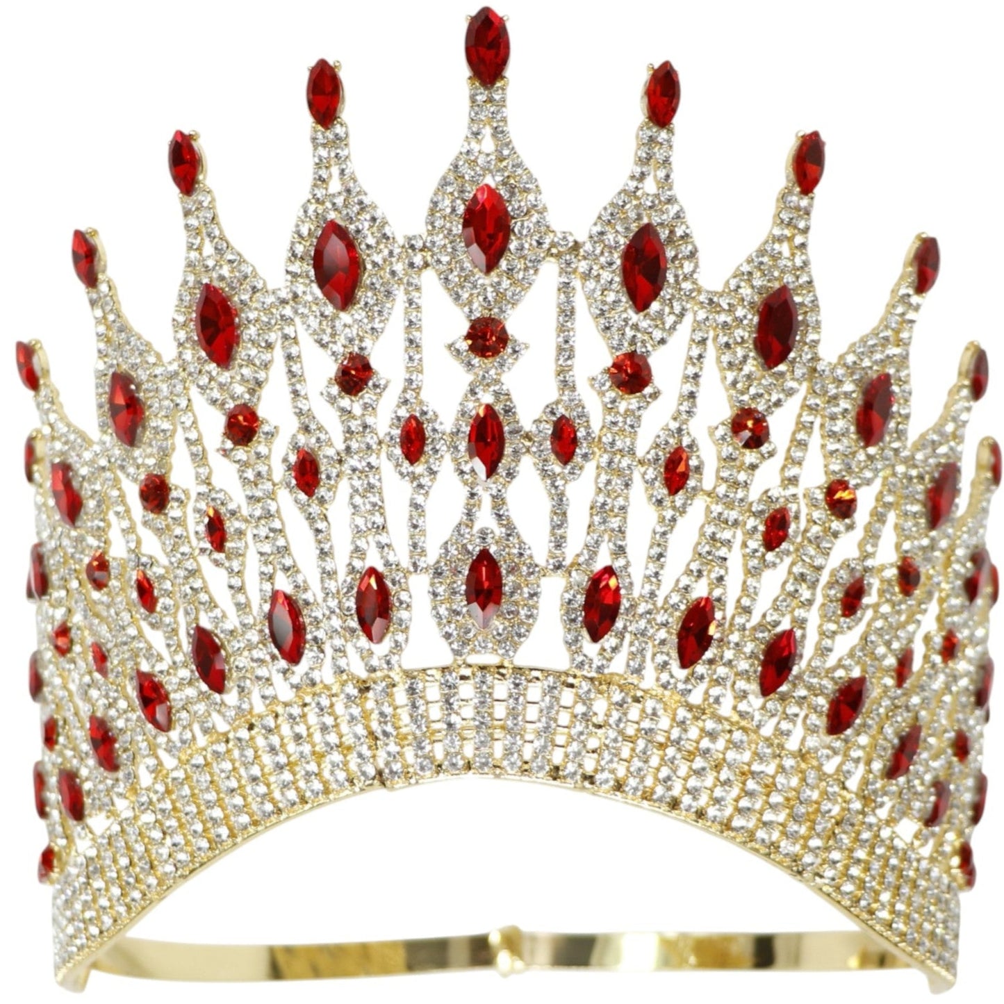 Crystal Tiara Crown HT0956. (1PC)