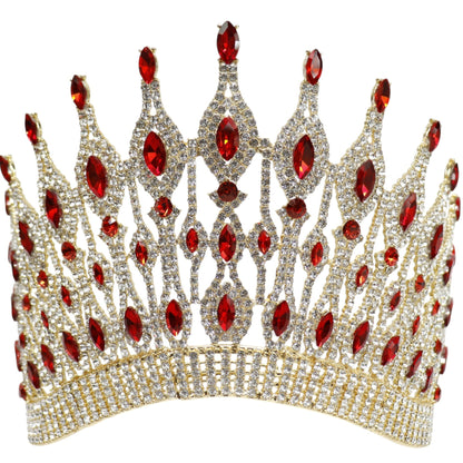 Crystal Tiara Crown HT0956. (1PC)