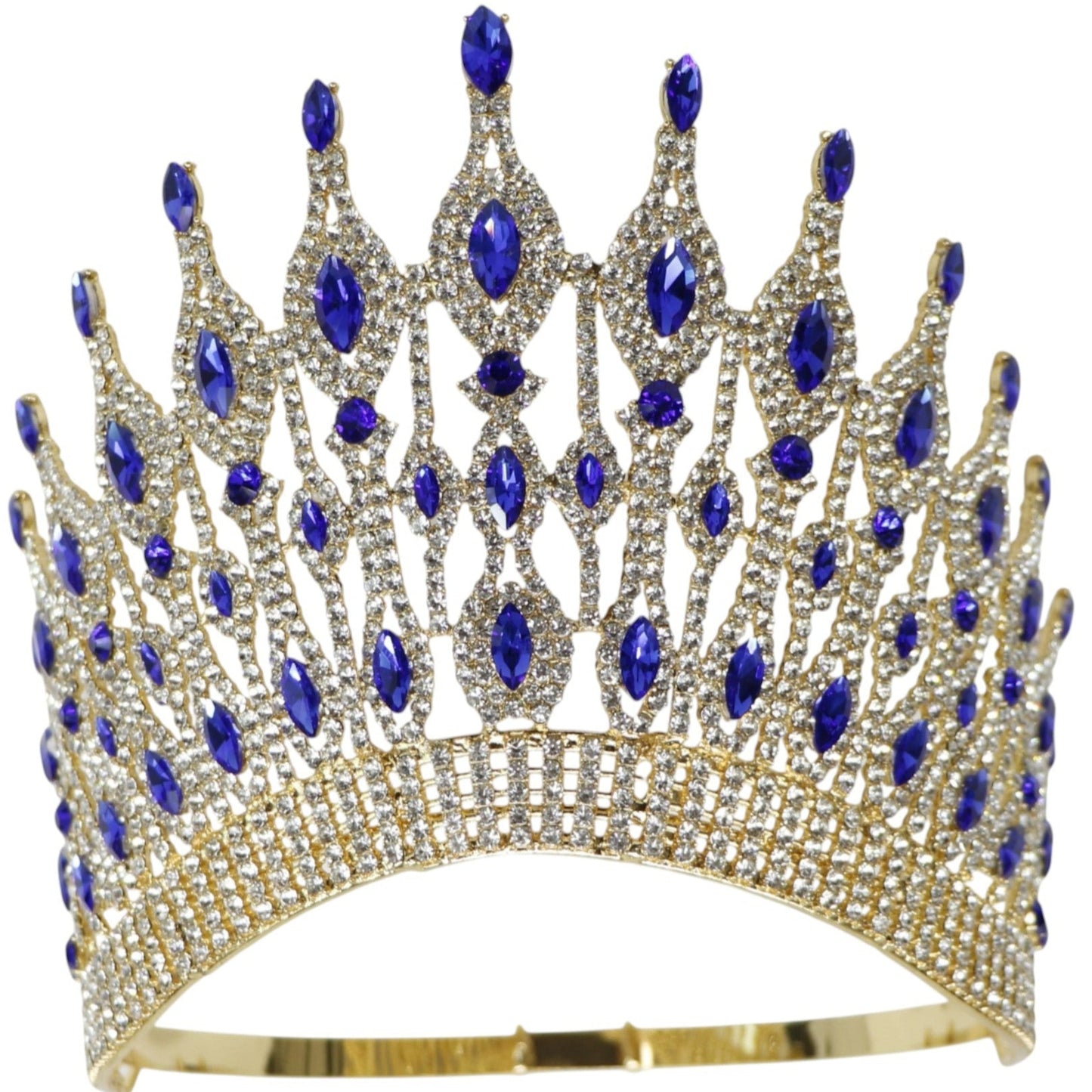 Crystal Tiara Crown HT0956. (1PC)