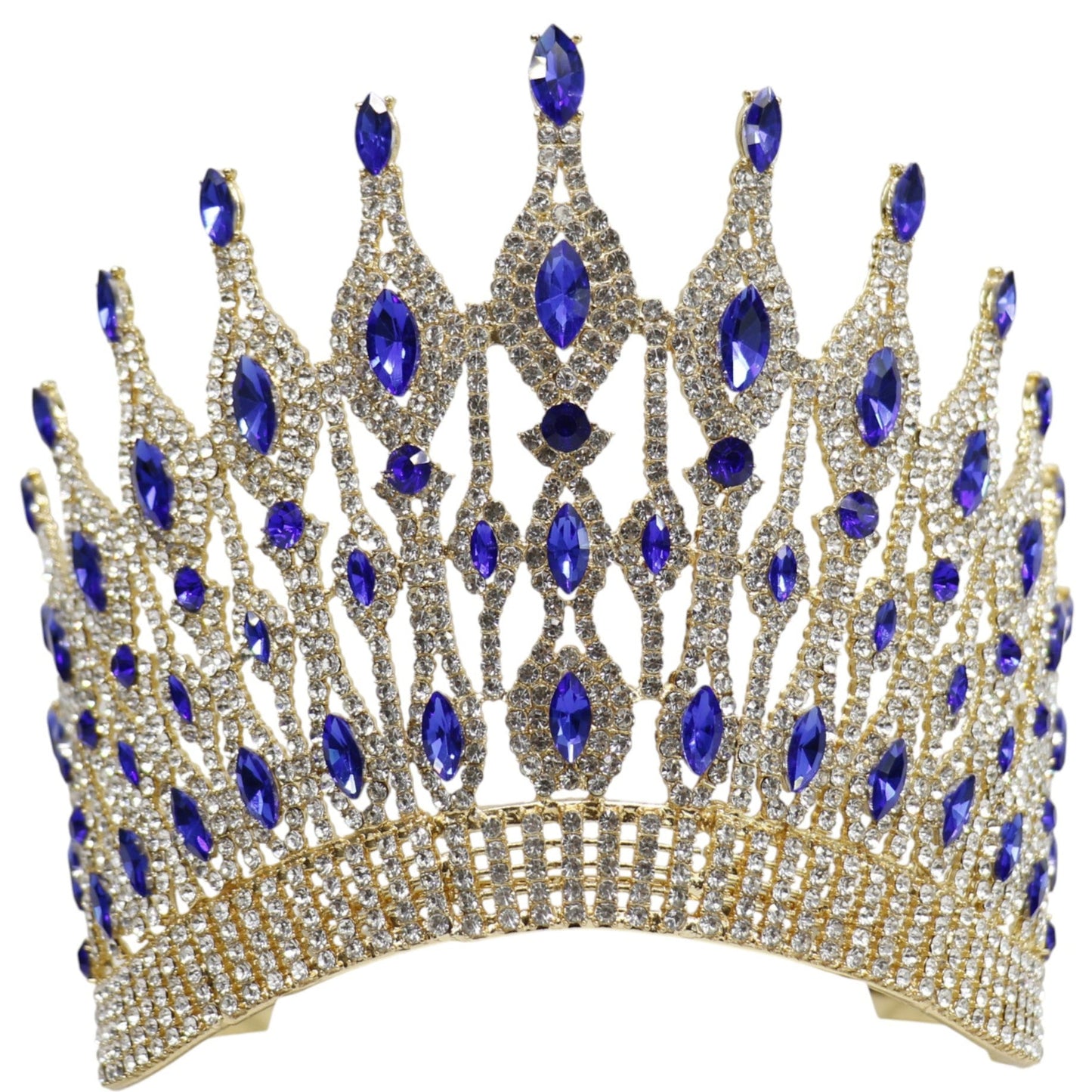 Crystal Tiara Crown HT0956. (1PC)