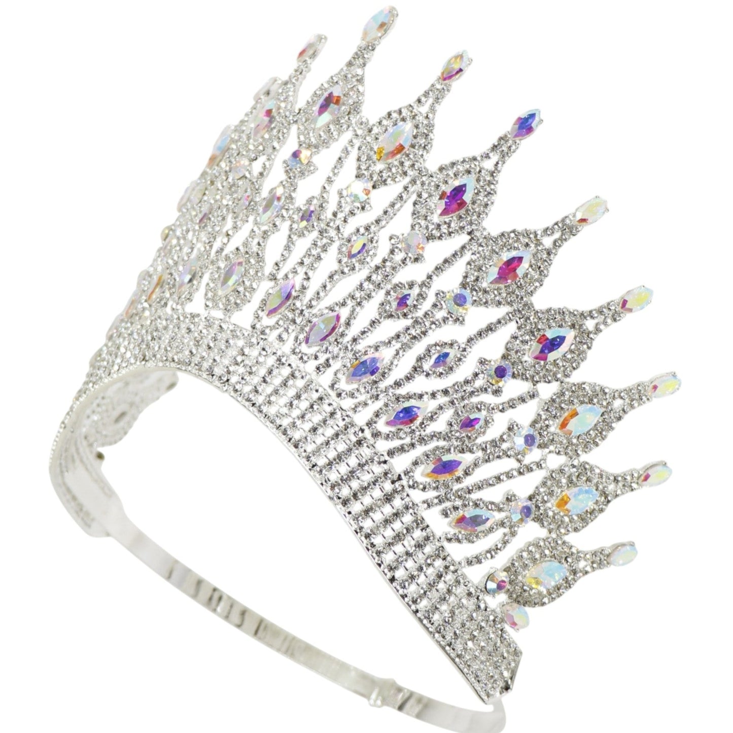 Crystal Tiara Crown HT0956 (1PC)