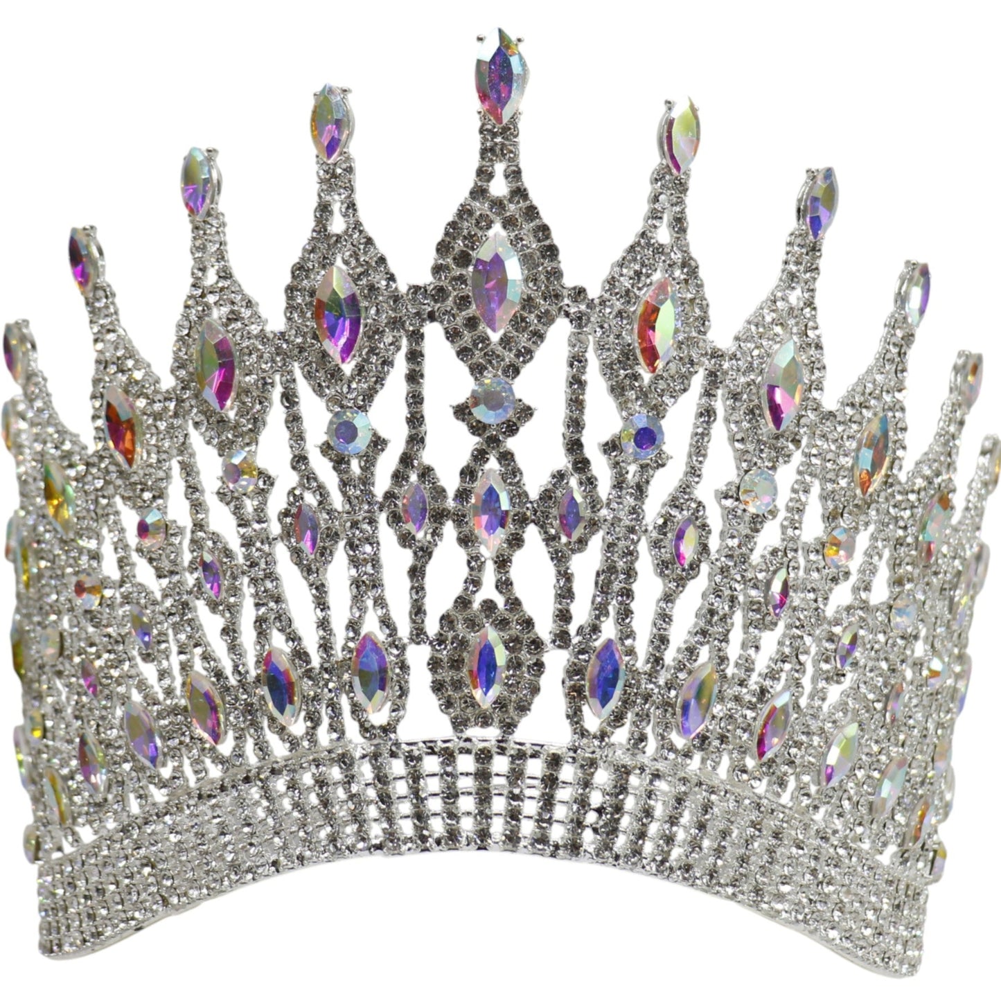 Crystal Tiara Crown HT0956. (1PC)