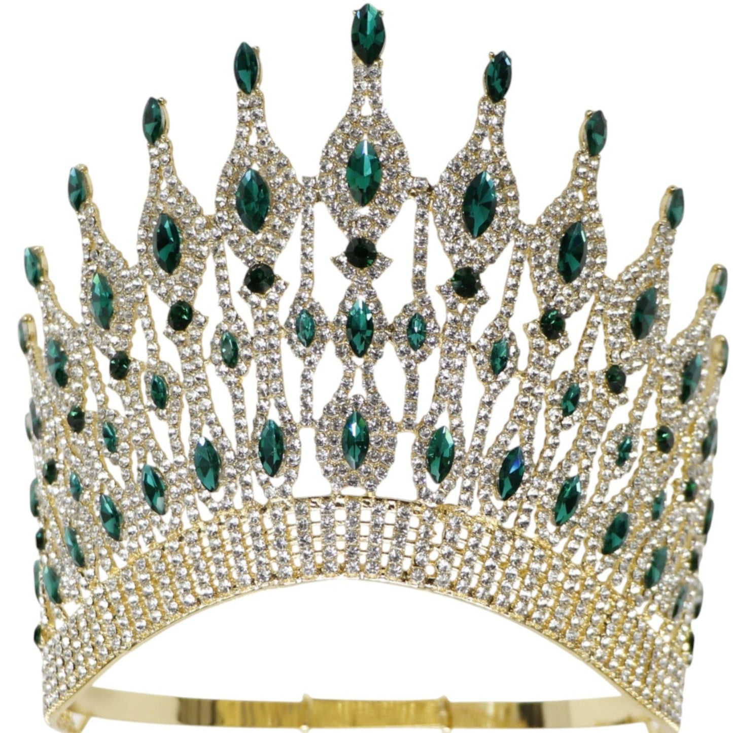 Crystal Tiara Crown HT0956 (1PC)