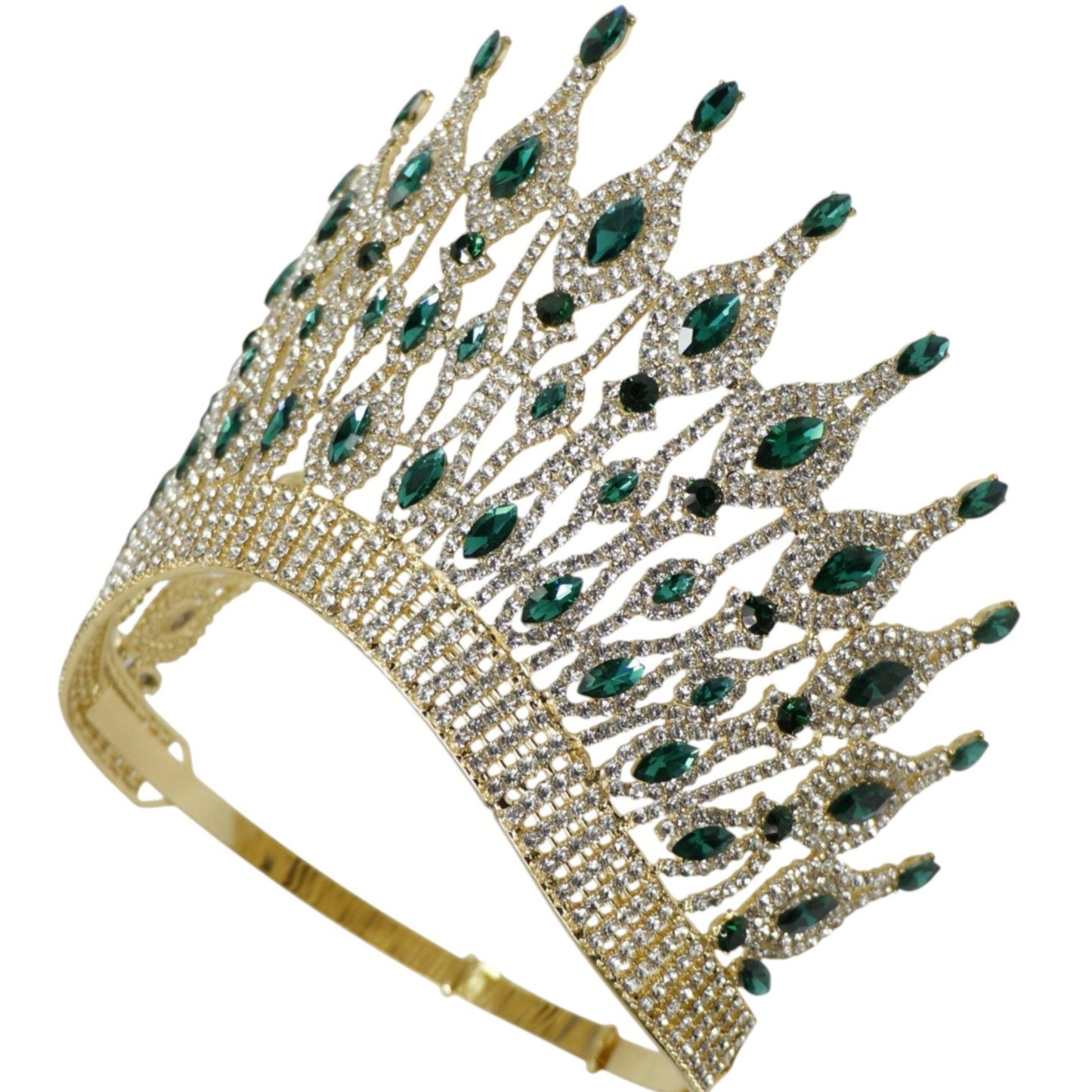 Crystal Tiara Crown HT0956. (1PC)