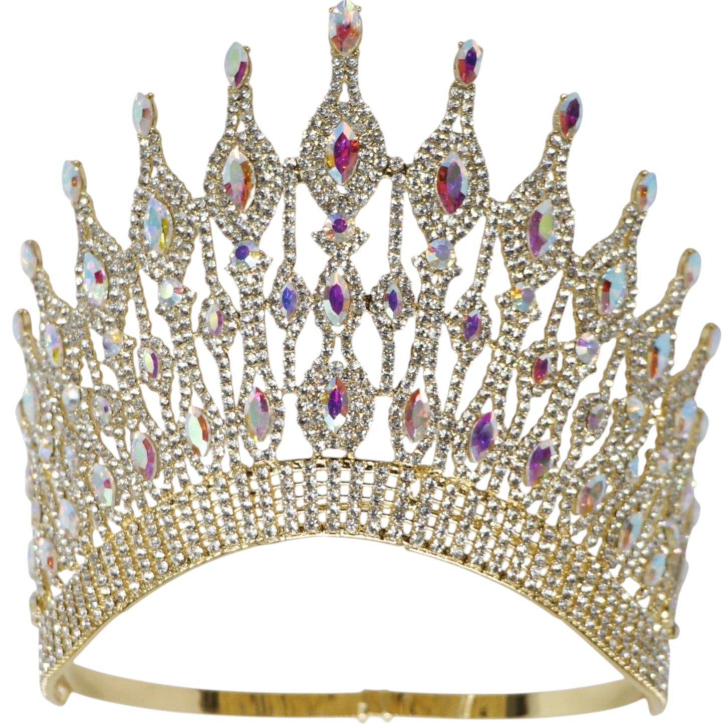 Crystal Tiara Crown HT0956 (1PC)