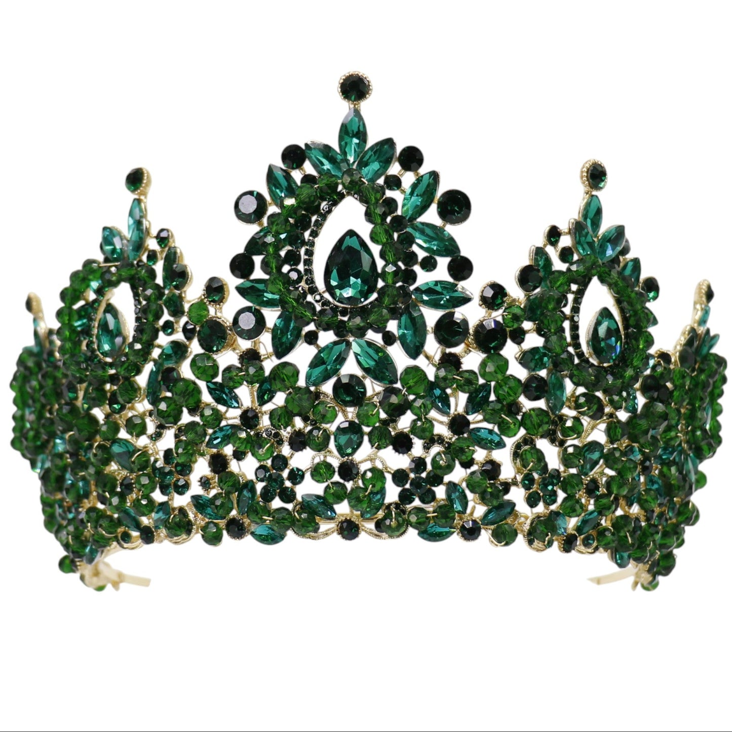 Crystal Tiara Crown HT0962 (1PC)