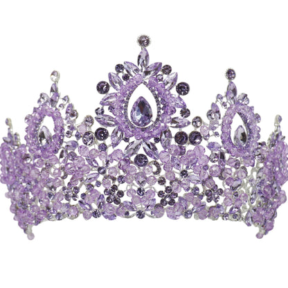 Crystal Tiara Crown HT0962. (1PC)