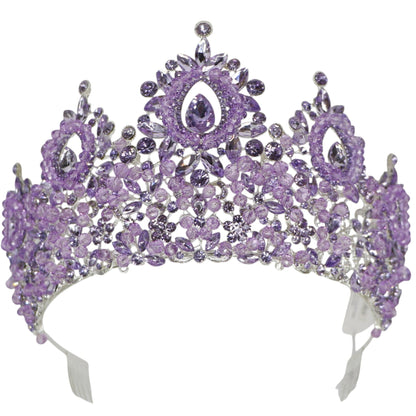 Crystal Tiara Crown HT0962 (1PC)