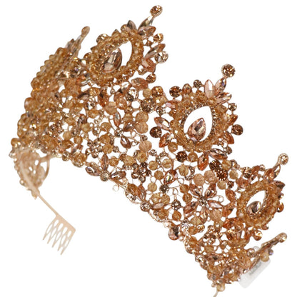 Crystal Tiara Crown HT0962 (1PC)