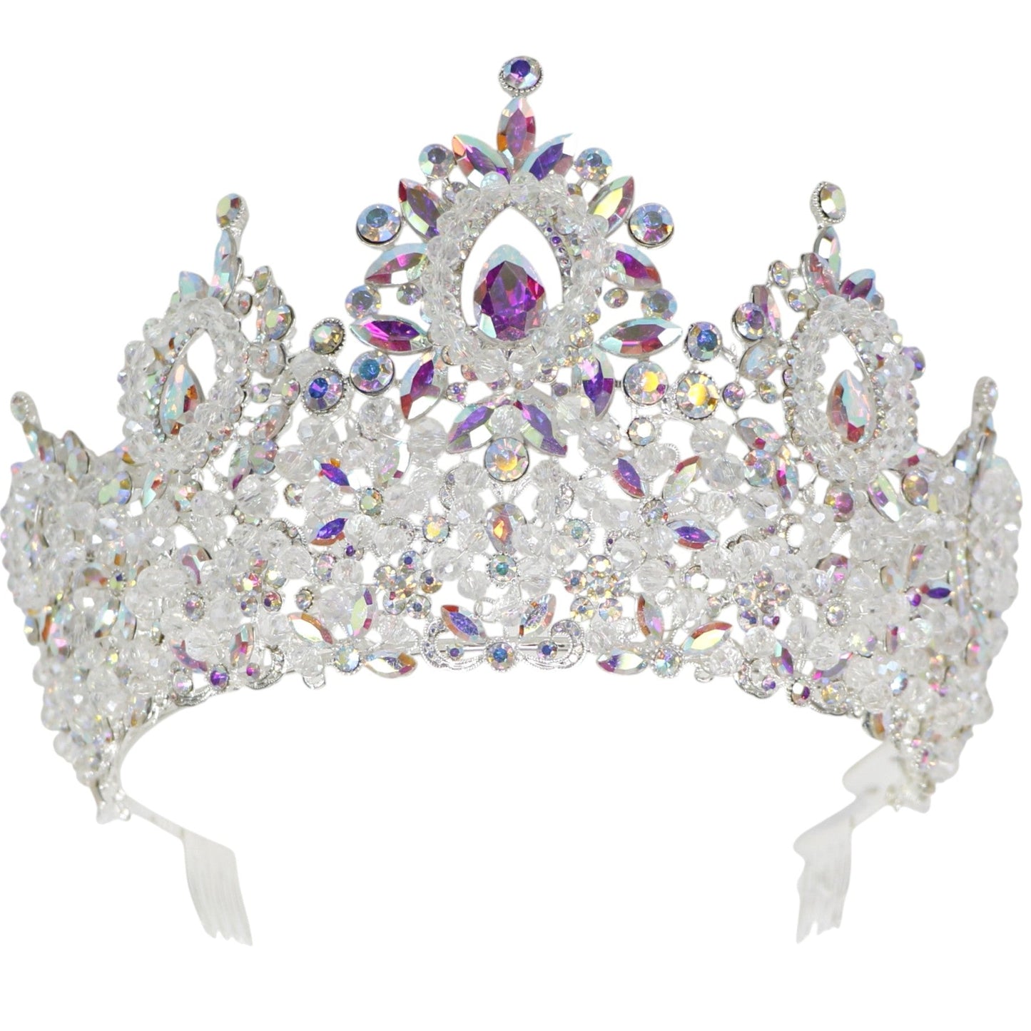Crystal Tiara Crown HT0962 (1PC)