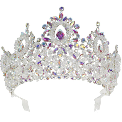 Crystal Tiara Crown HT0962 (1PC)