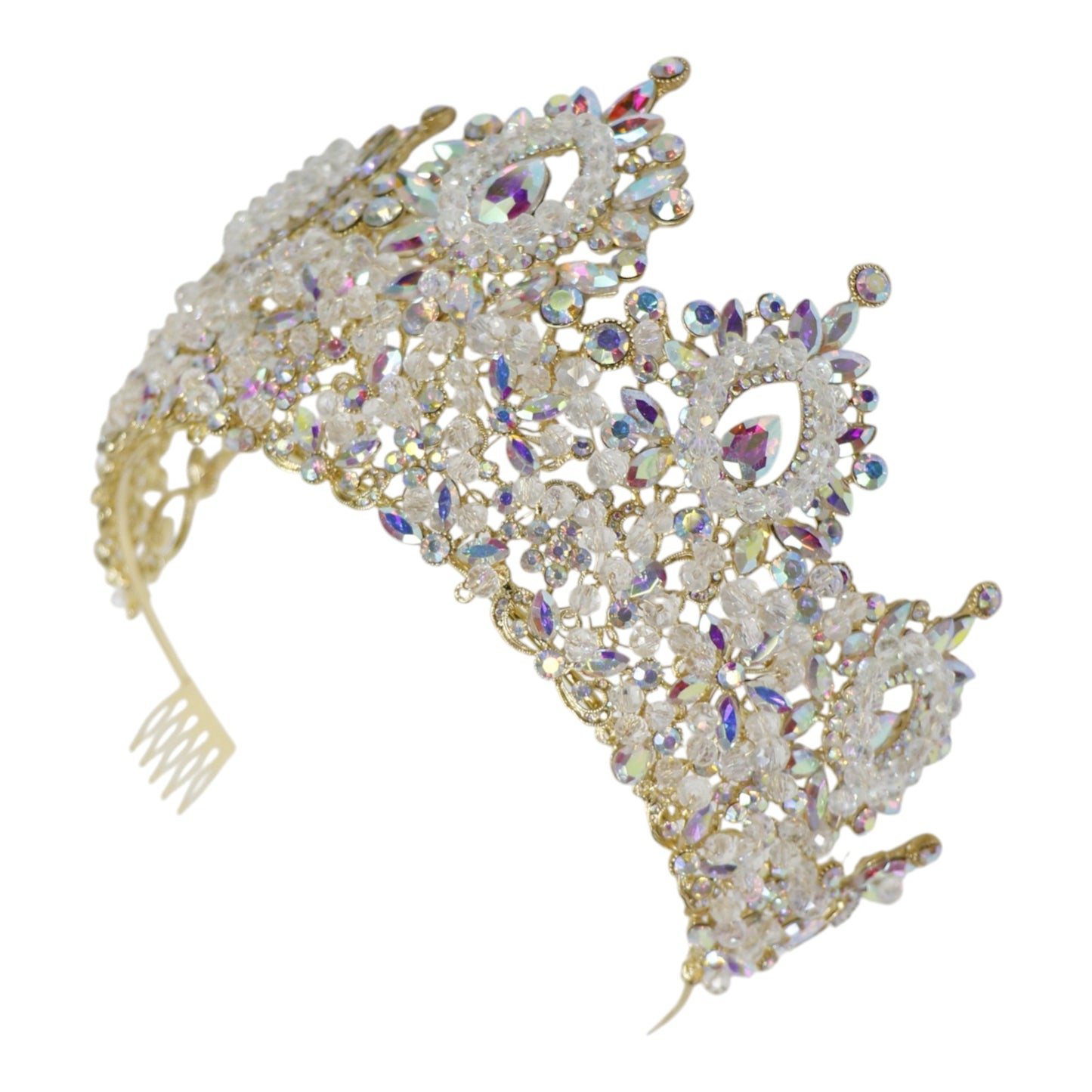 Crystal Tiara Crown HT0962 (1PC)