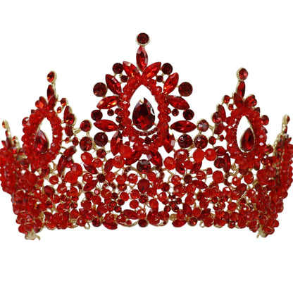 Crystal Tiara Crown HT0962. (1PC)