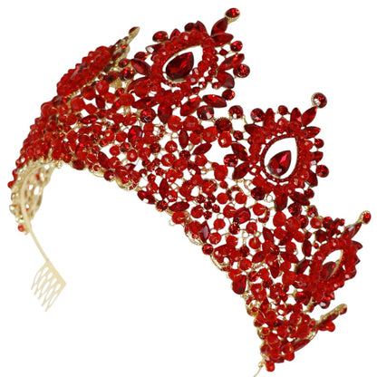 Crystal Tiara Crown HT0962 (1PC)