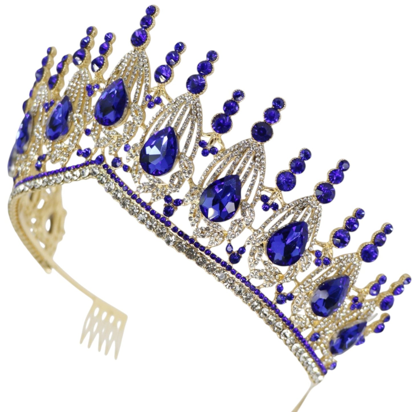 Crystal Tiara Crown HT0951. (1PC)
