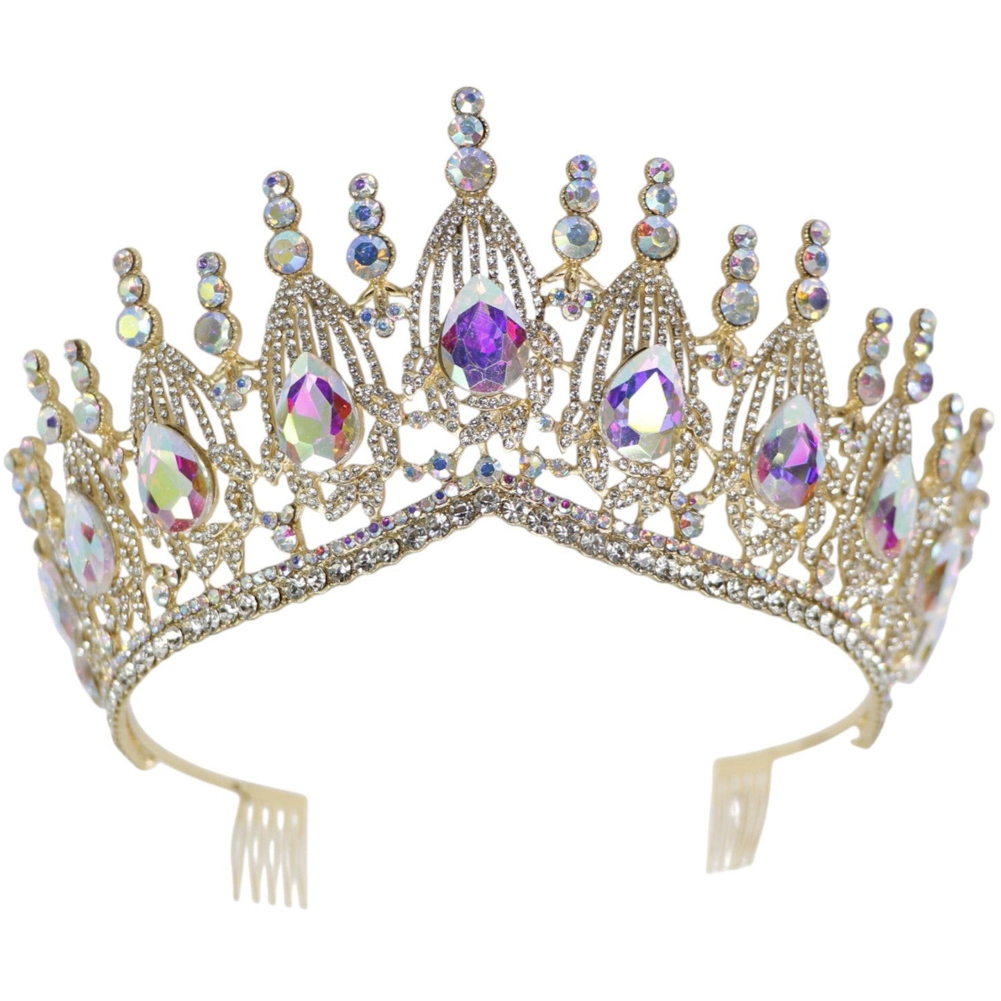 Crystal Tiara Crown HT0951. (1PC)