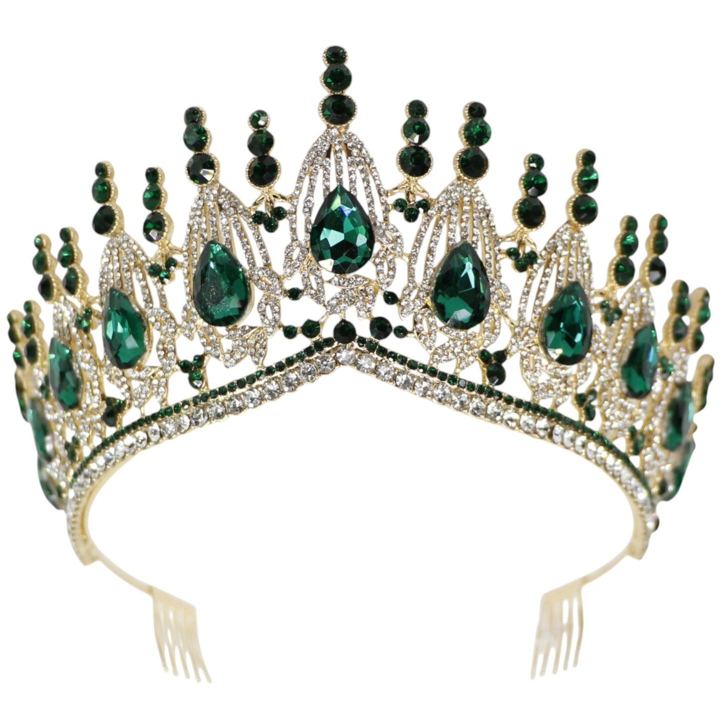 Crystal Tiara Crown HT0951. (1PC)