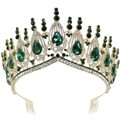 Crystal Tiara Crown HT0951. (1PC)