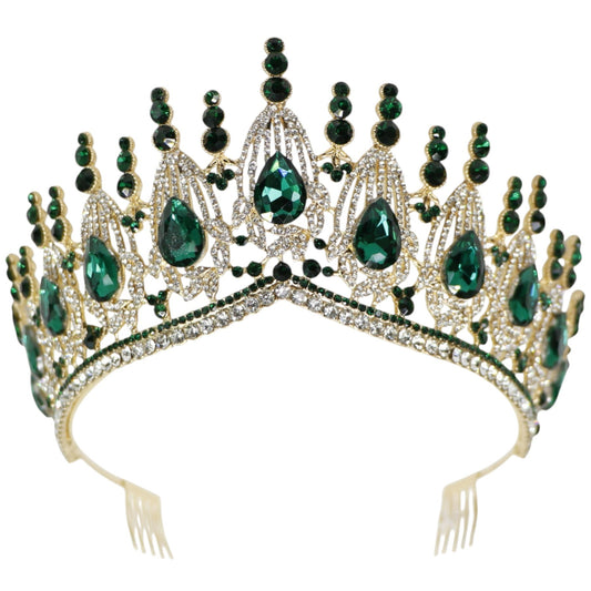 Crystal Tiara Crown HT0951. (1PC)