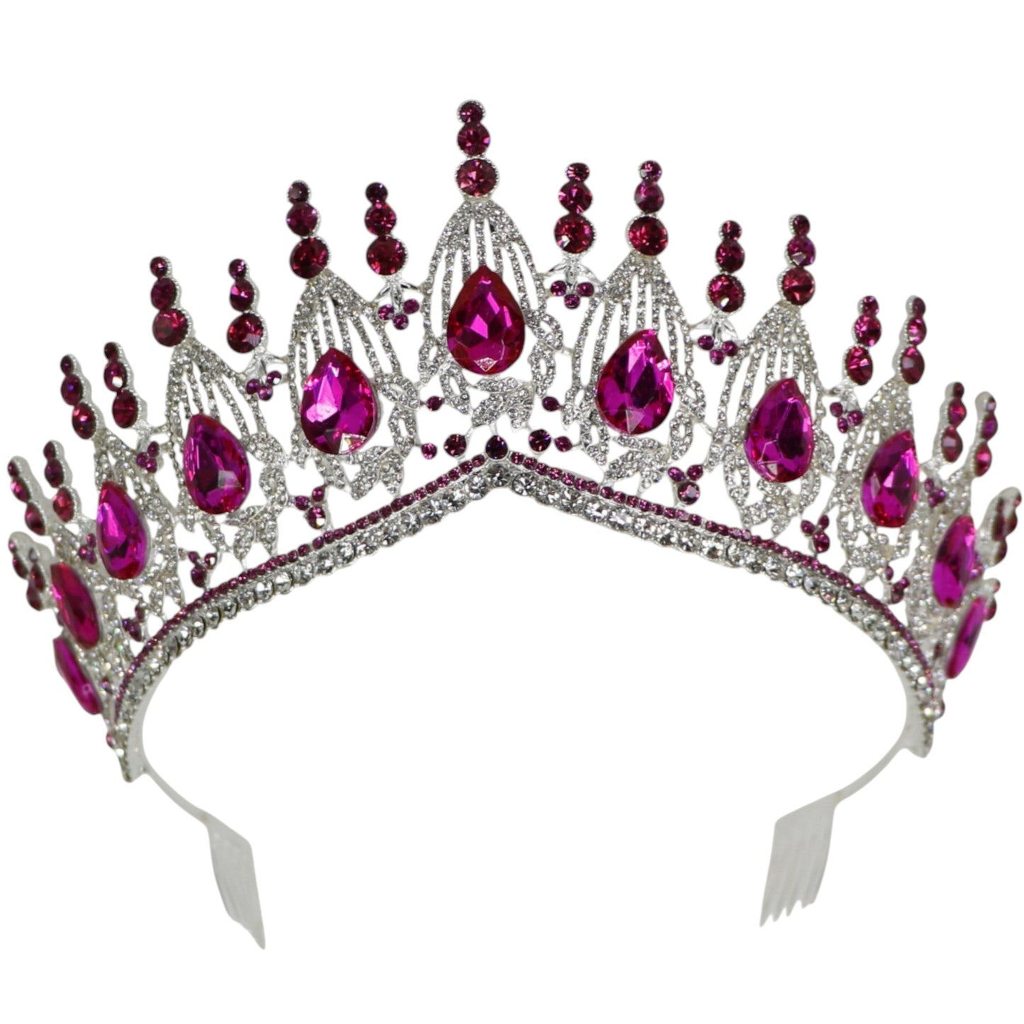 Crystal Tiara Crown HT0951. (1PC)