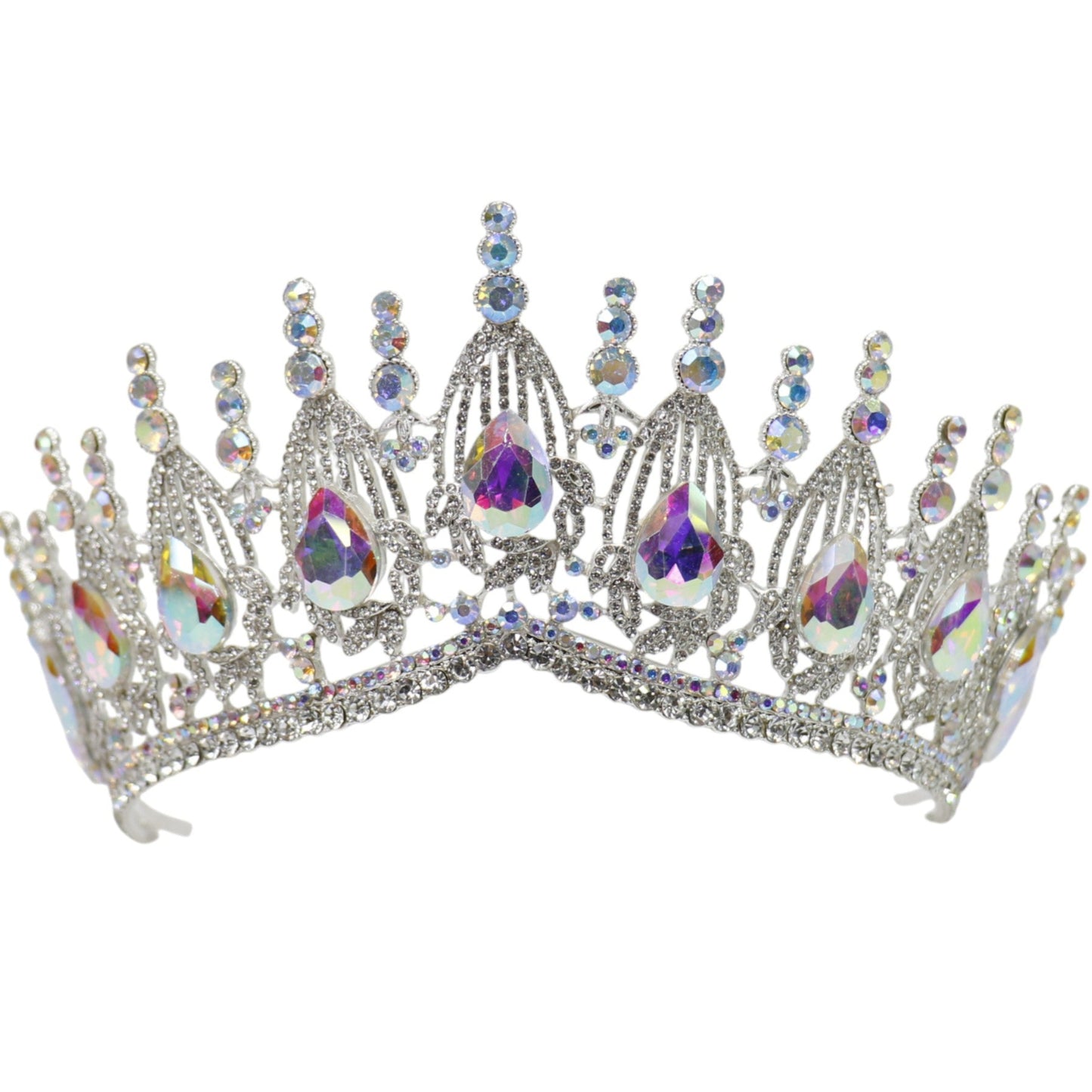 Crystal Tiara Crown HT0951. (1PC)