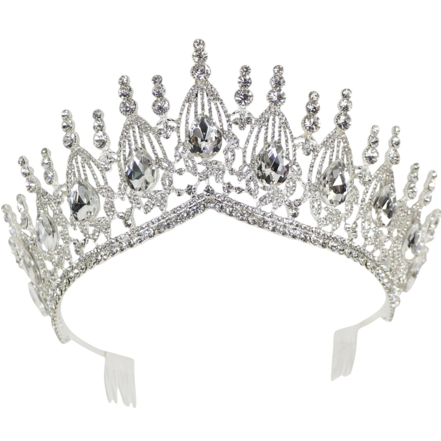 Crystal Tiara Crown HT0951. (1PC)