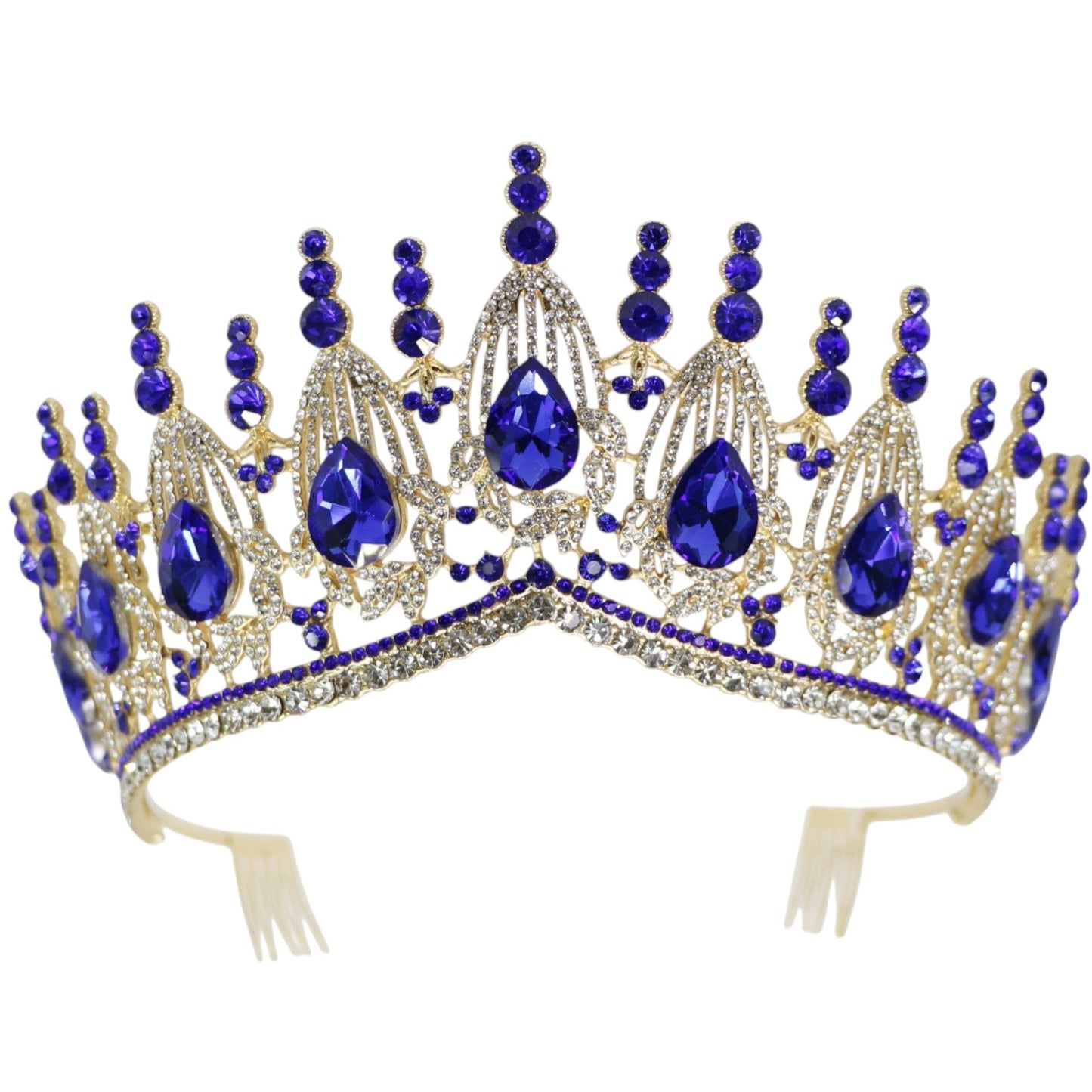 Crystal Tiara Crown HT0951. (1PC)