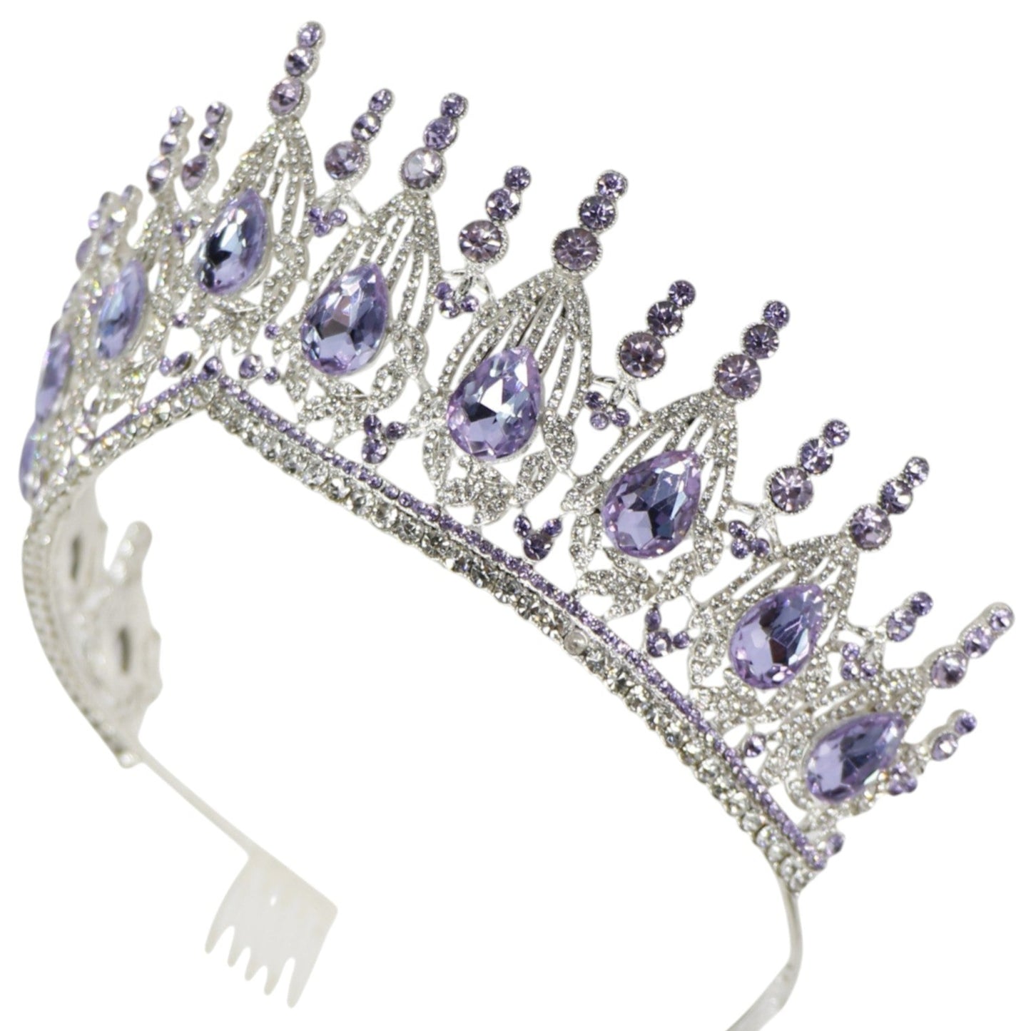 Crystal Tiara Crown HT0951. (1PC)