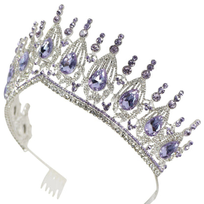 Crystal Tiara Crown HT0951. (1PC)