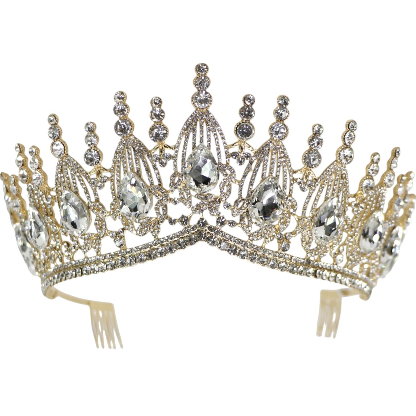 Crystal Tiara Crown HT0951. (1PC)