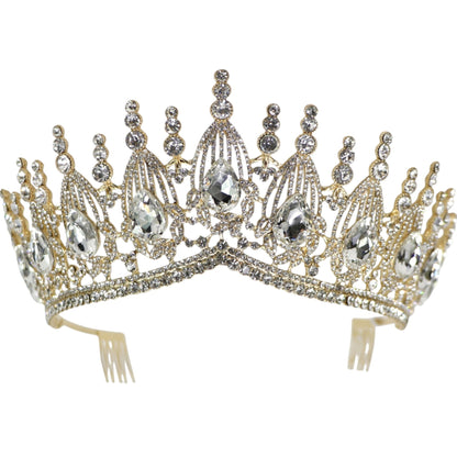 Crystal Tiara Crown HT0951. (1PC)