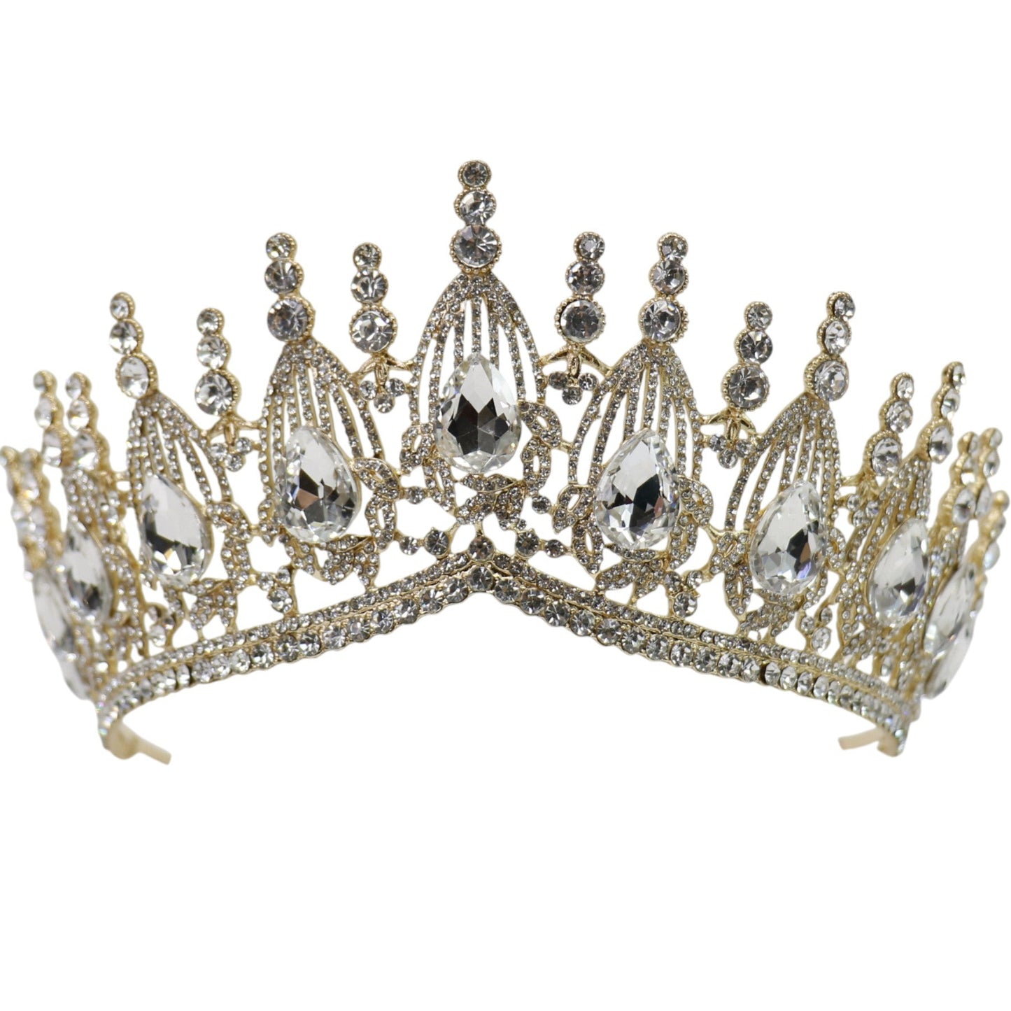 Crystal Tiara Crown HT0951. (1PC)