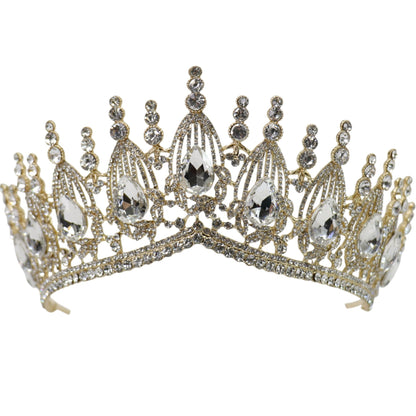 Crystal Tiara Crown HT0951. (1PC)