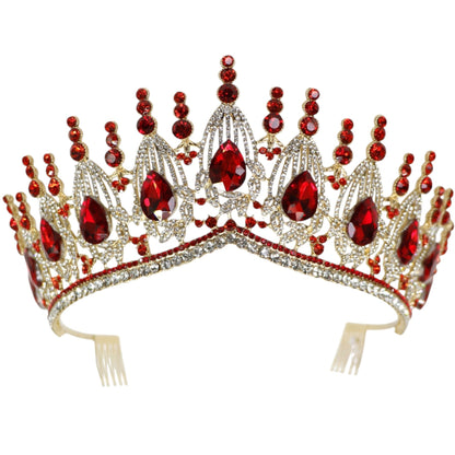 Crystal Tiara Crown HT0951. (1PC)