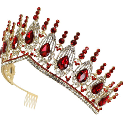 Crystal Tiara Crown HT0951. (1PC)