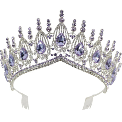 Crystal Tiara Crown HT0951. (1PC)