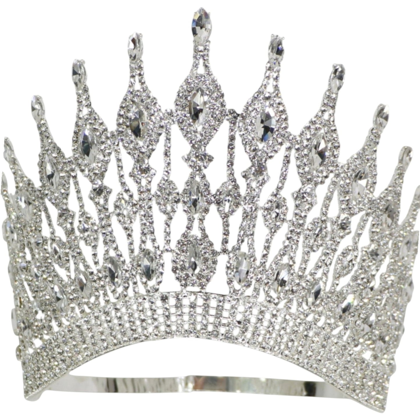 Crystal Tiara Crown HT0956 (1PC)