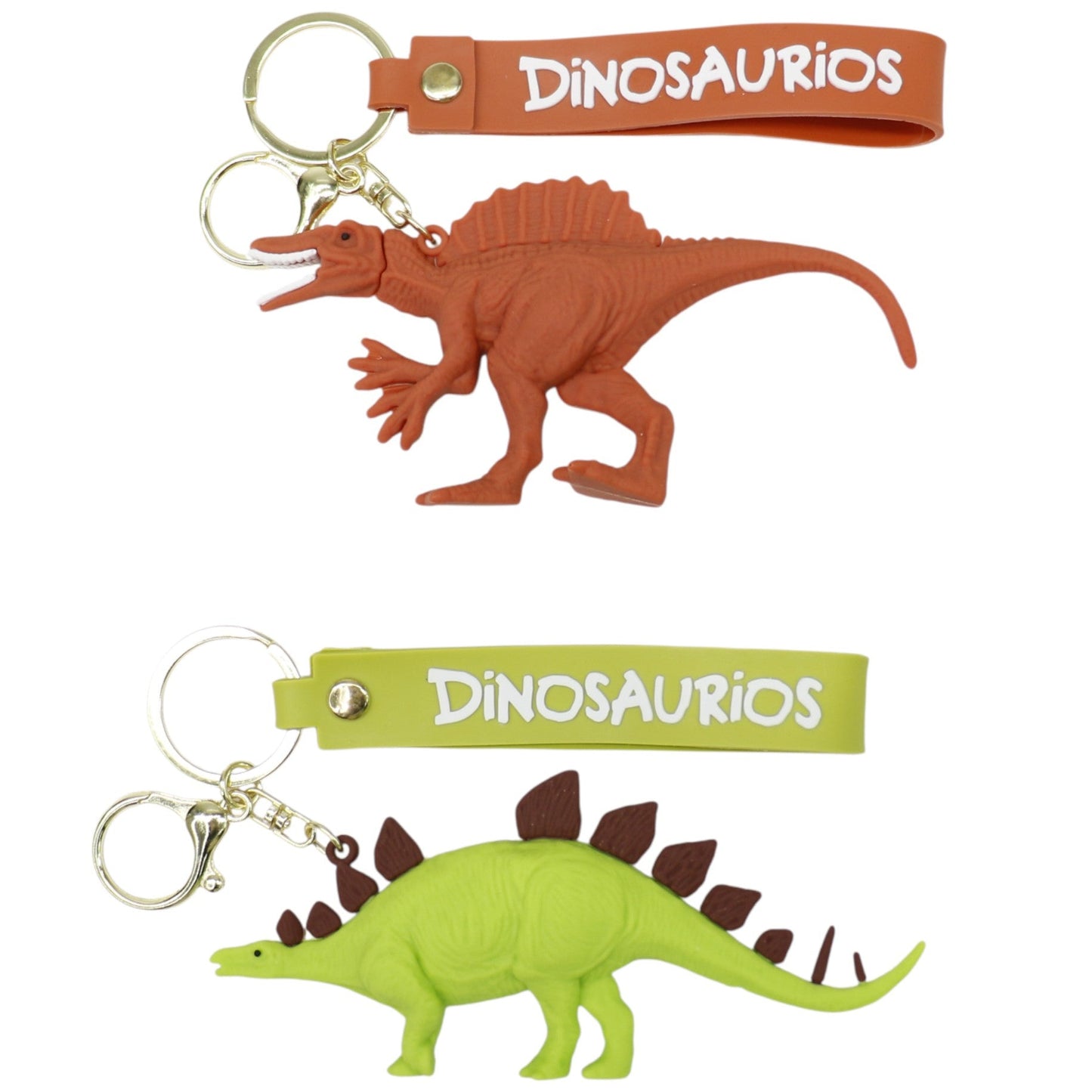 Dinosaur Strap Keychain KC5406-32 (12PC)