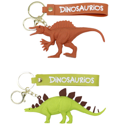 Dinosaur Strap Keychain KC5406-32 (12PC)