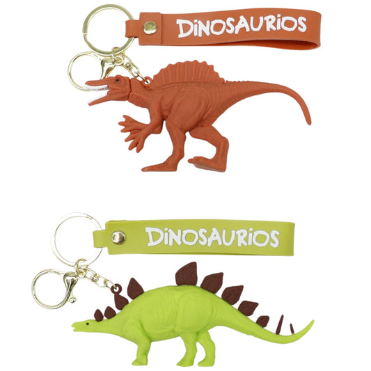 Dinosaur Strap Keychain KC5406-32 (12PC)