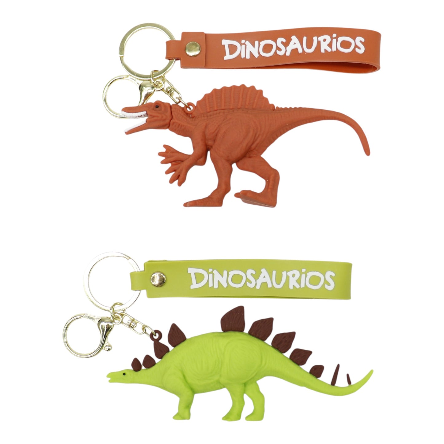 Dinosaur Strap Keychain KC5406-32 (12PC)