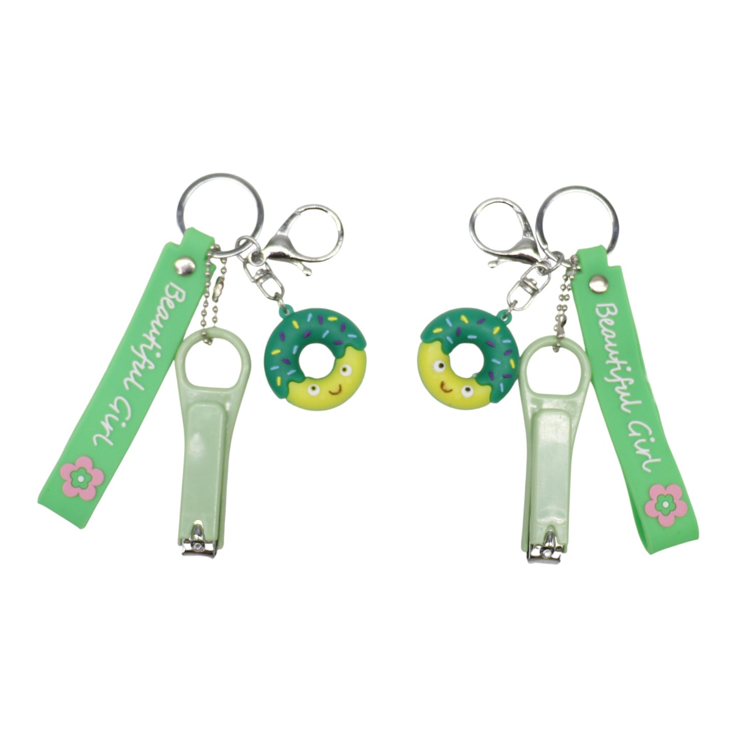 Cute Donut Nail Clipper Key Chain KC803-33. (12PC)