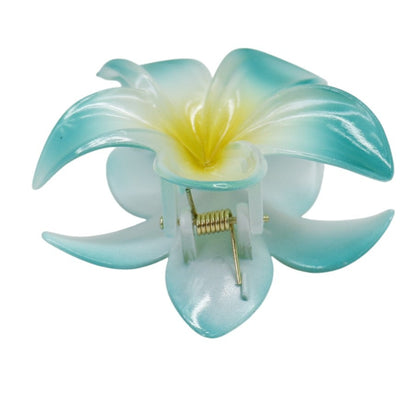 Hawaiian Flower Hair Claw Clip SS5830-34 (12PC)