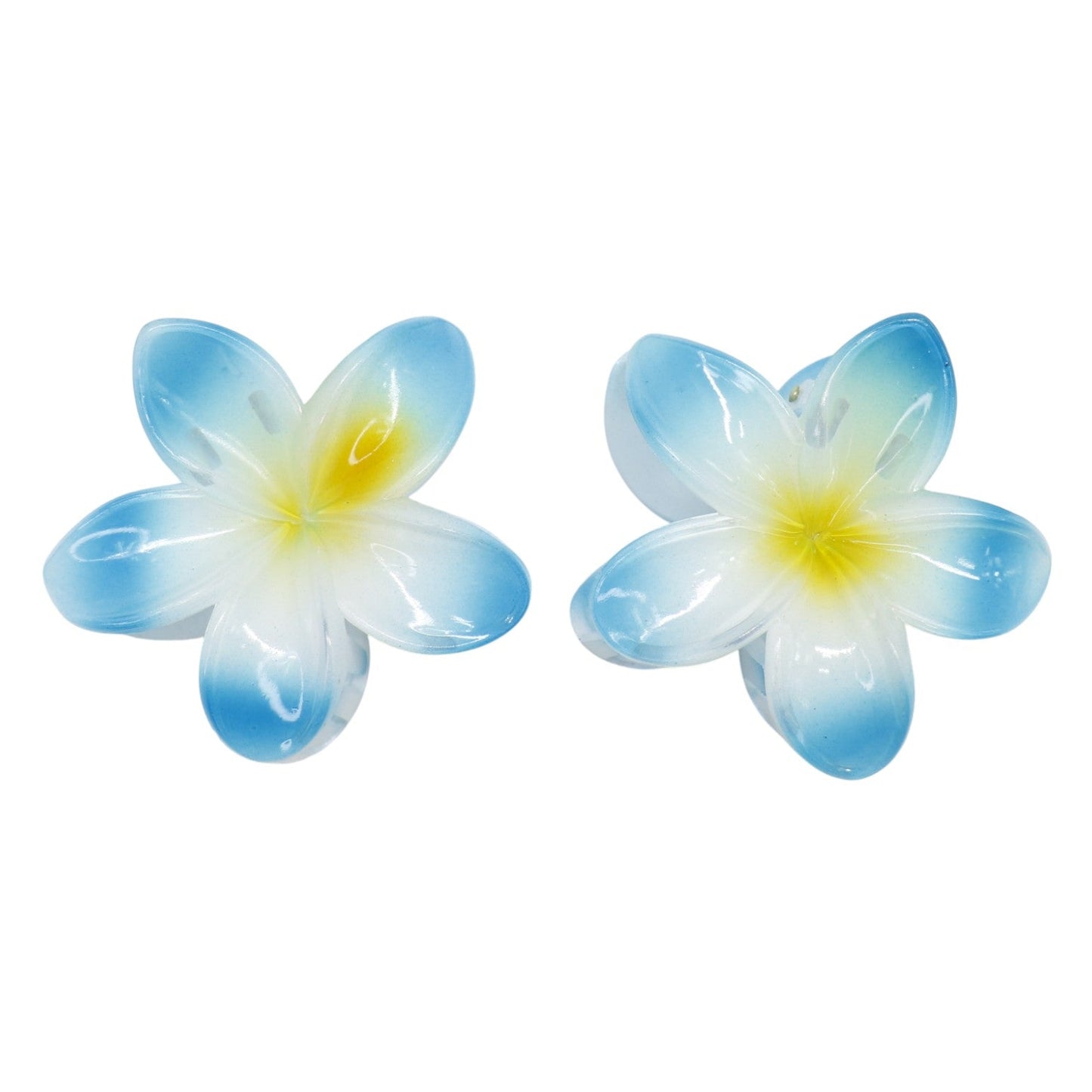 Hawaiian Flower Hair Claw Clip SS5830-34 (12PC)