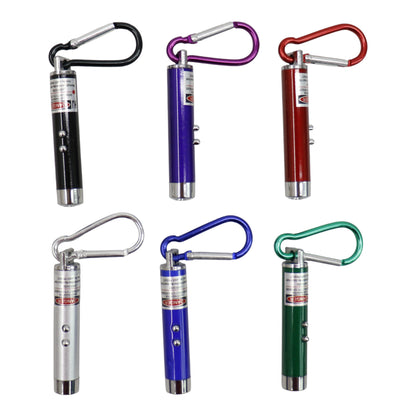 Mini Led Flashlights Laser Key Chain KC5909-2 (12PC)